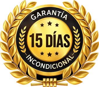 Sello de garantía incondicional de 15 días